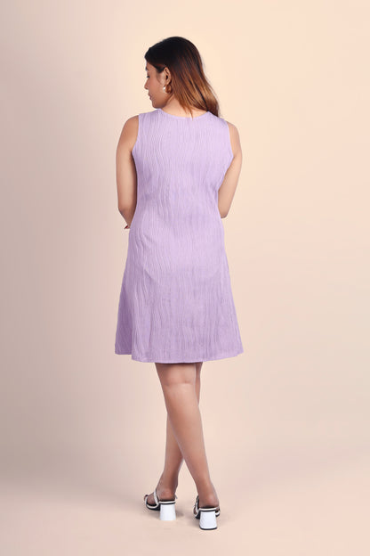 Lavender A-Line Dress