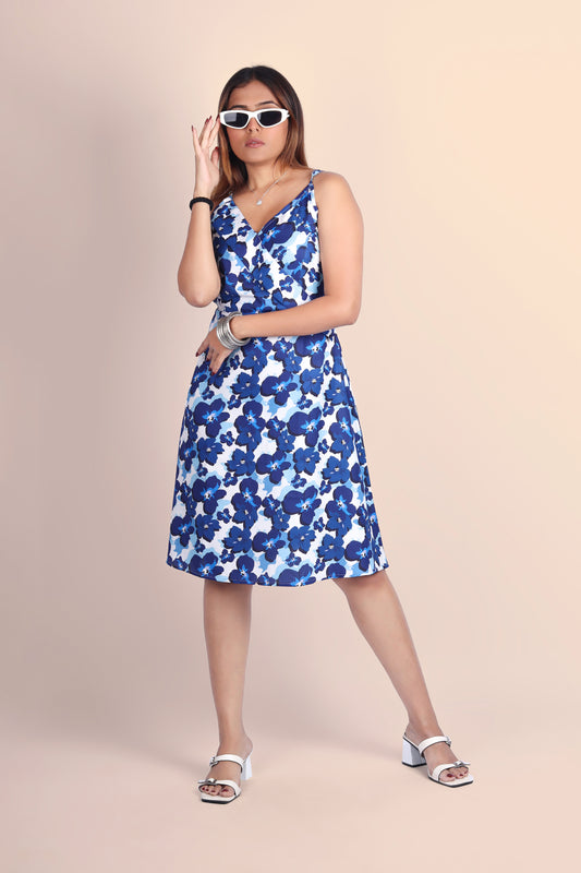 Sky Bloom Summer Dress