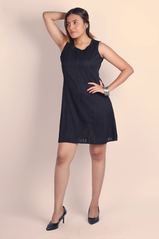 Black A-Line Dress