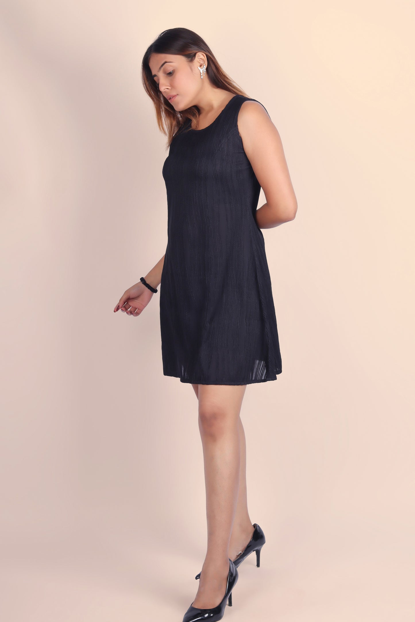 Black A-Line Dress