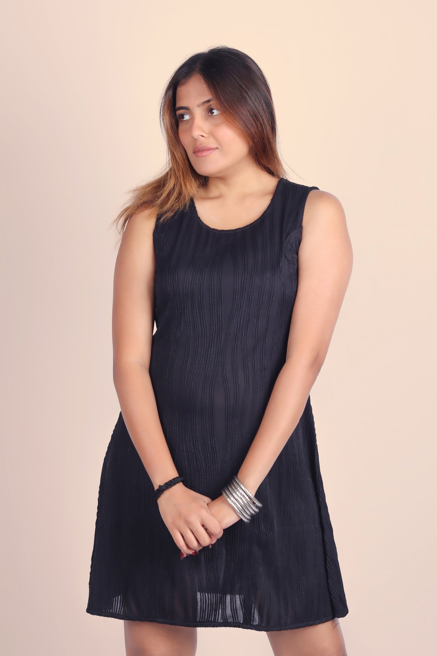 Black A-Line Dress