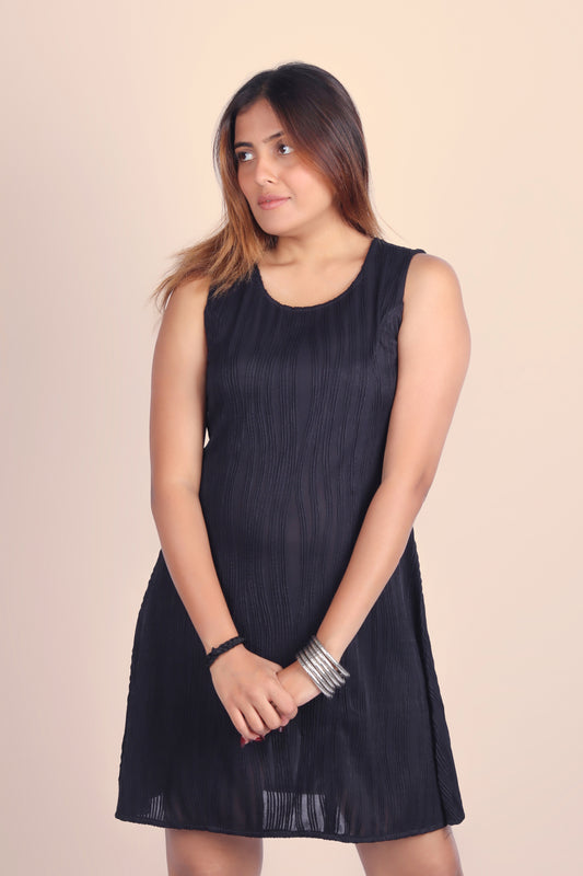 Black A-Line Dress